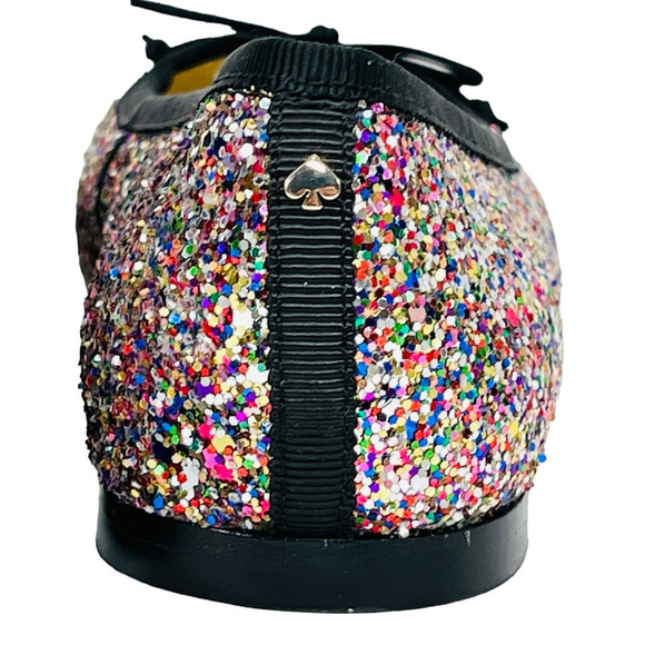 Kate Spade New York NEW Honey Slip-On Glitter Ballet Flats Women's Size 6 - Picture 5 of 15